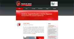 Desktop Screenshot of praxis-keuch.de